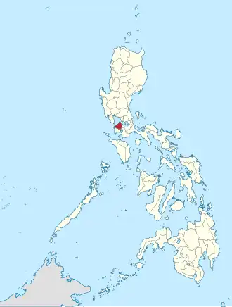 Cavite na Calabarzon Coordenadas : 14°16'N, 120°52'E