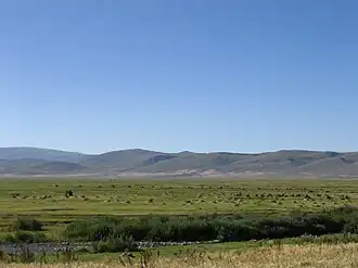 Paisagem do distrito de Göle