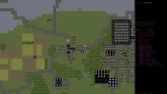 Imagem de mapa do jogo CDDA