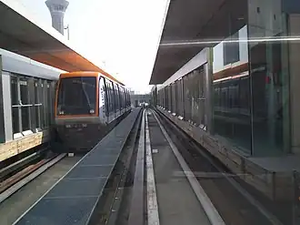 Composição em uma das estações do sistema.