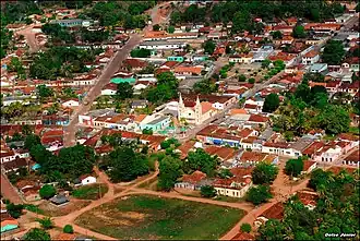 Panorâmica do centro de Alto Paraguai