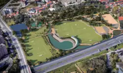 Centro de Formação e Academia AF Porto junto a Requesende em Ramalde