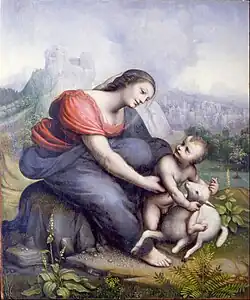 Virgem e o Menino com cordeiro (Museo Poldi Pezzoli, Milão)