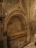 Arcossólio da capela funerária.