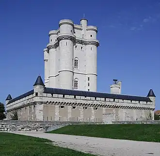 O château de Vincennes.