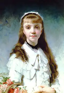 A filha do pintor, Coleção privada, 1881.[1]