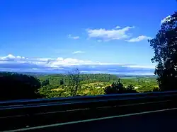 Vista parcial da Charqueada de Baixo, olhando da rodovia.