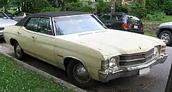 Chevrolet Chevelle Malibu Sport Sedan de 1971