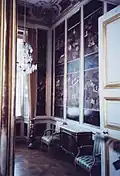 O Gabinete Chinês com chinoiserie, uma das salas do Schloss Nymphenburg