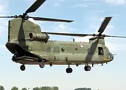 Um CH-47 Chinook holandês.