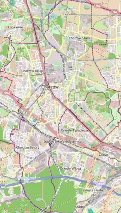 Localização de Rosóvia na Polónia