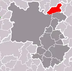 Localização de Chrást