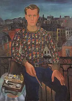 Christopher Wood: Auto-retrato, 1927. Kettle's Yard