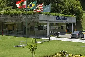 Hering, em Santa Catarina, Brasil. O país possui uma das cinco maiores indústrias têxteis do mundo