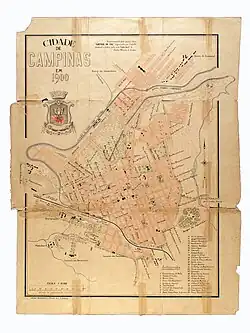 Cidade de Campinas. 1900.