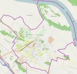 Localização de Ciechocinek na Polónia