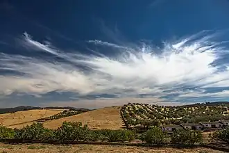 Paisagem perto de Fuentes de León