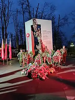 Monumento aos poloneses que salvaram judeus em Ciepielów