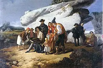 João Cristino da Silva: Cinco Artistas em Sintra (1855). Museu do Chiado