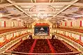 Interior do Cine-Theatro Central vista para o palco.