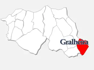 Localização no Município de Cinfães