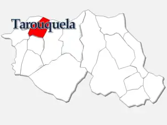 Localização no município de Cinfães