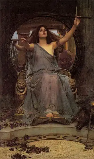 Circe oferecendo o cálice para Ulisses (1891)