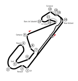 Mapa do circuito