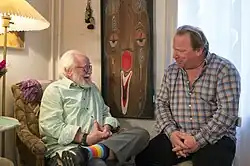 Jan Malmsjö e Claes Malmberg em 2014