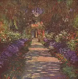 Claude Monet: "Gartenweg" (1902)