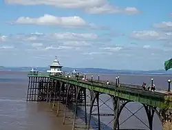 Pier Victoriann em Clevedon, Somerset, Inglaterra
