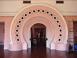 Interior do Clube do Comércio, Art Déco.