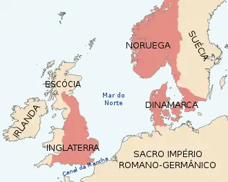 Localização de Império do Mar do Norte