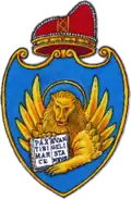 Brasão moderno da cidade de Veneza.