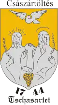 Brasão de armas de Császártöltés
