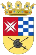 Brasão de armas de Argamasilla de Alba