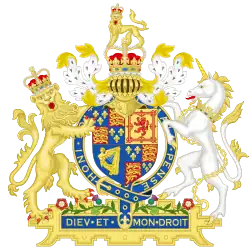 Brasão de Carlos II de Inglaterra (1660–1685)