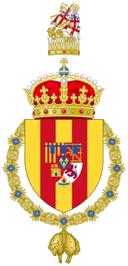 Armas do Príncipe de Girona