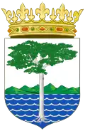 Brasão da colônia espanhola de Rio Muni
