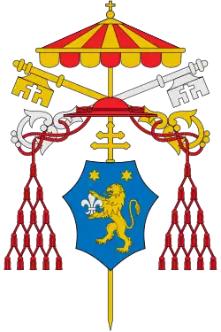 Brasão de Benedetto Aloisi Masella como Camerlengo dos Conclave de 1958 e 1963