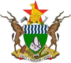 Brasão de armas do Zimbábue