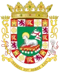 Brasão de armas de Porto Rico (Variante de Armas Aragonesa)