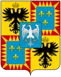 Brasão da família Este de 1452 a 1471