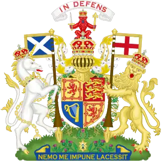 Brasão Real do Reino Unido para uso na Escócia