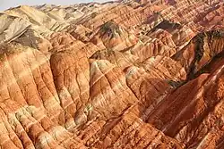 Parque Geológico Nacional Zhangye Danxia.