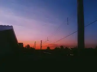 Por do Sol em Tupi Paulista