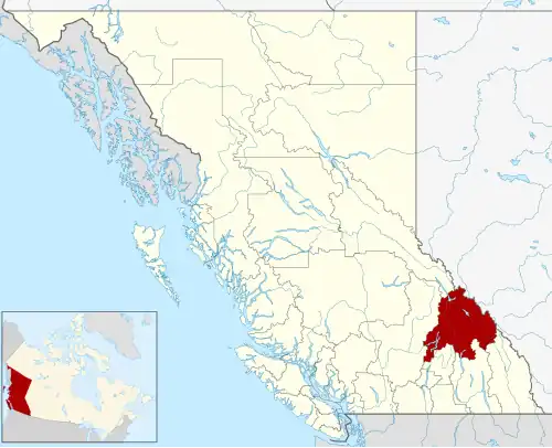 Regional districts of British Columbia