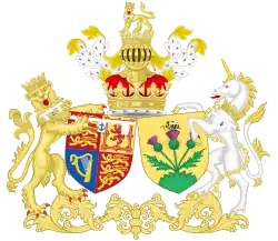 Brasão de armas do Príncipe André, Duque de York