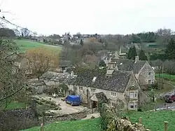 Vista sobre Compton Abdale