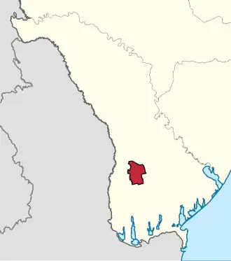 Localização de República de Comrat